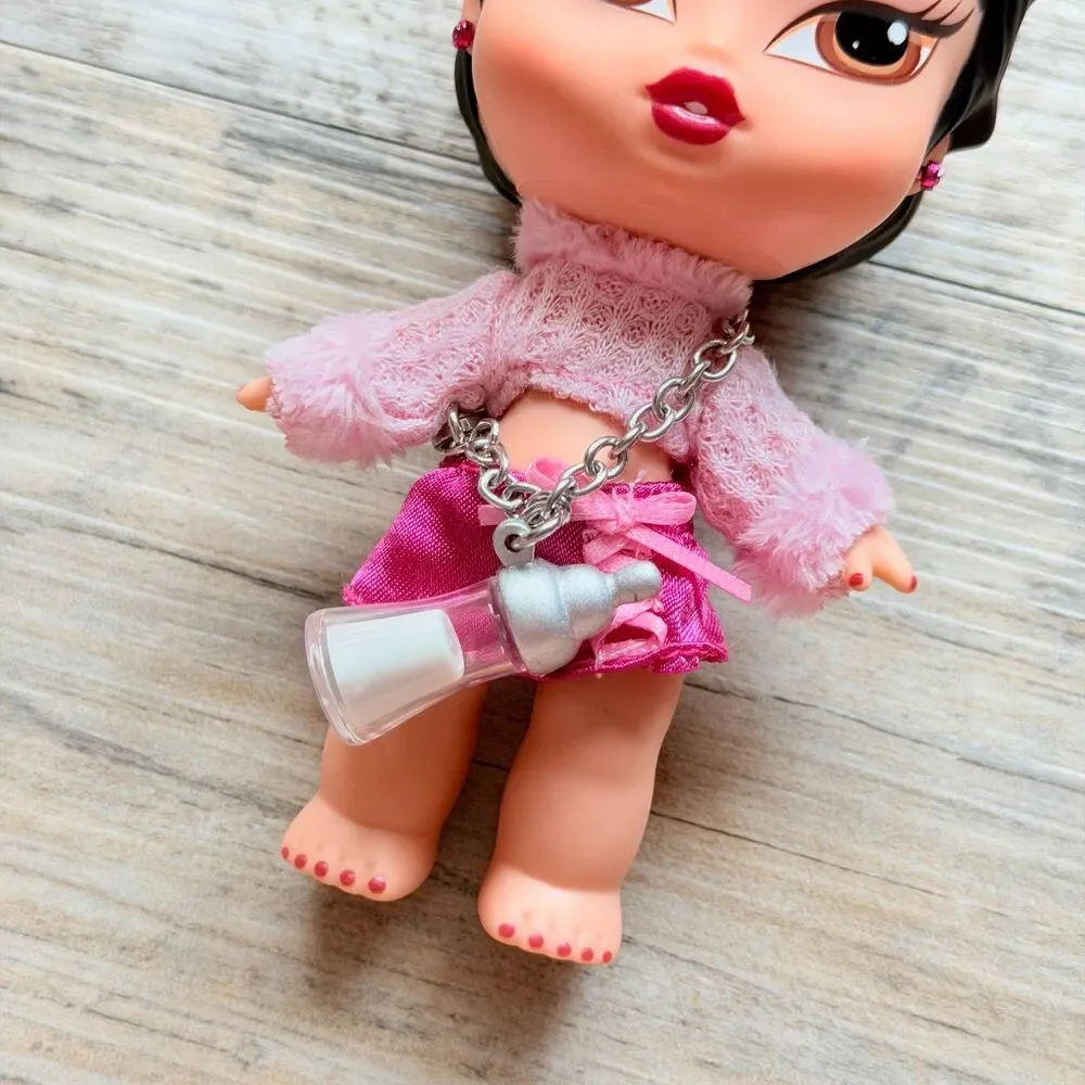 Bratz Babyz Jade Runwayz Doll Bag Charm Keychain Y2K Custom Purse Charm
